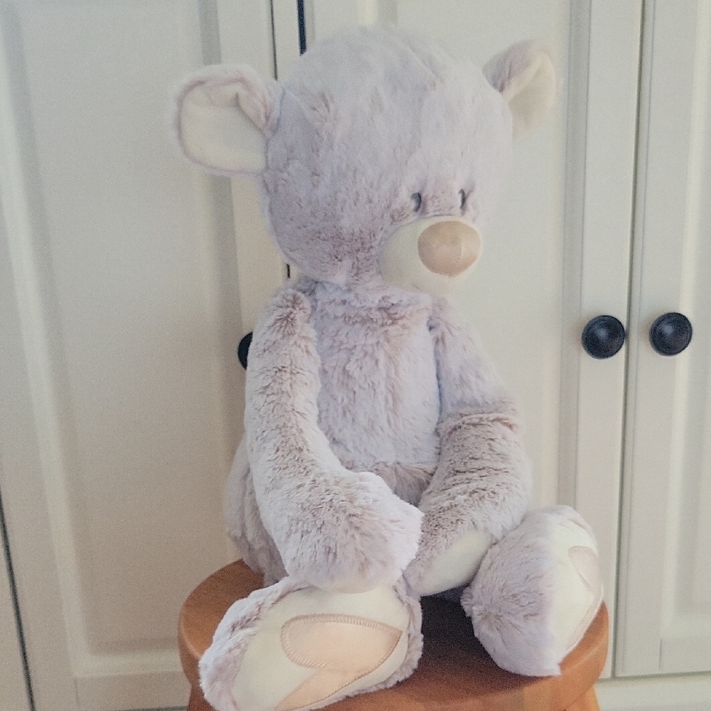 Demdaco Soft Lavender Plush with Cream Tag Accent - Picture 7 of 8